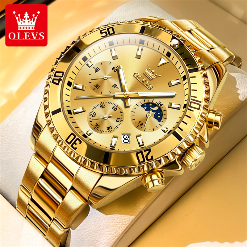 Luxury Watch Maker - OLEVS 시계 남자 톱 브랜드 럭셔리