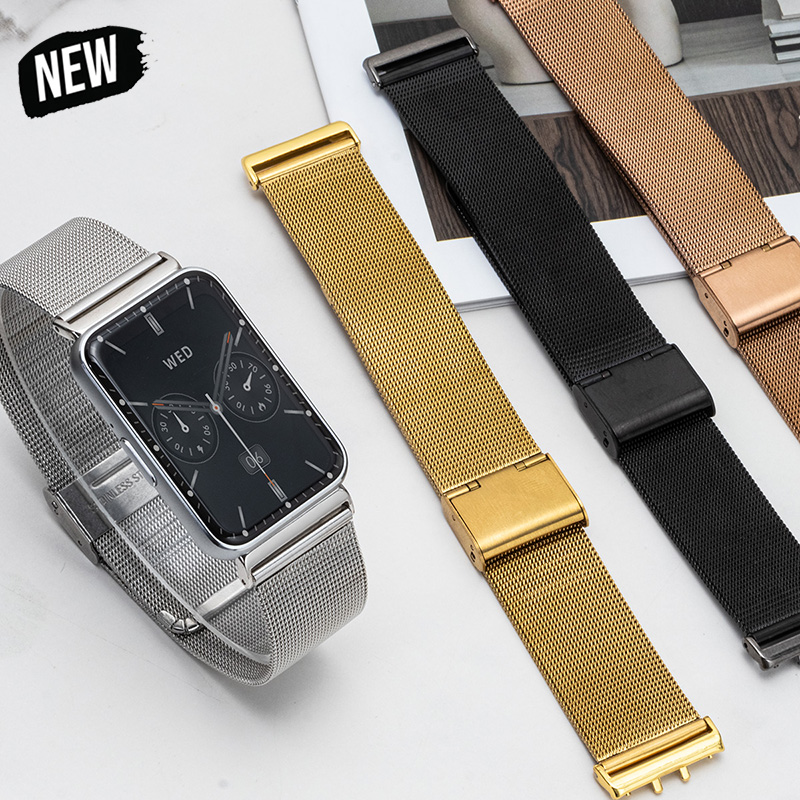 Luxury Watch Galaxy - 삼성 갤럭시 워치 핏 3용 스테인리스
