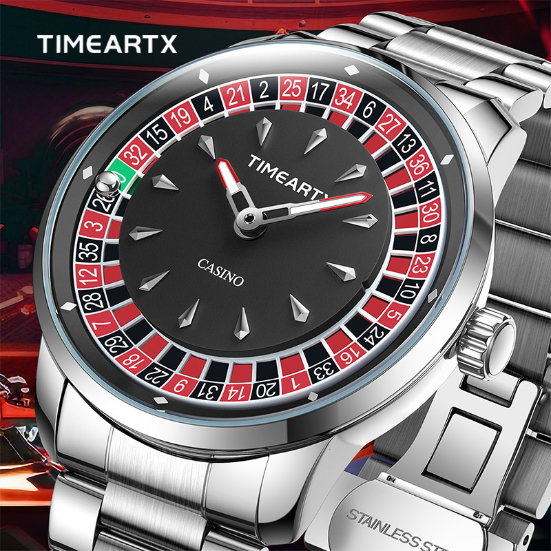 Luxury Watch Maker - 타임아트엑스 브랜드 새 럭셔리 쿼츠 시계