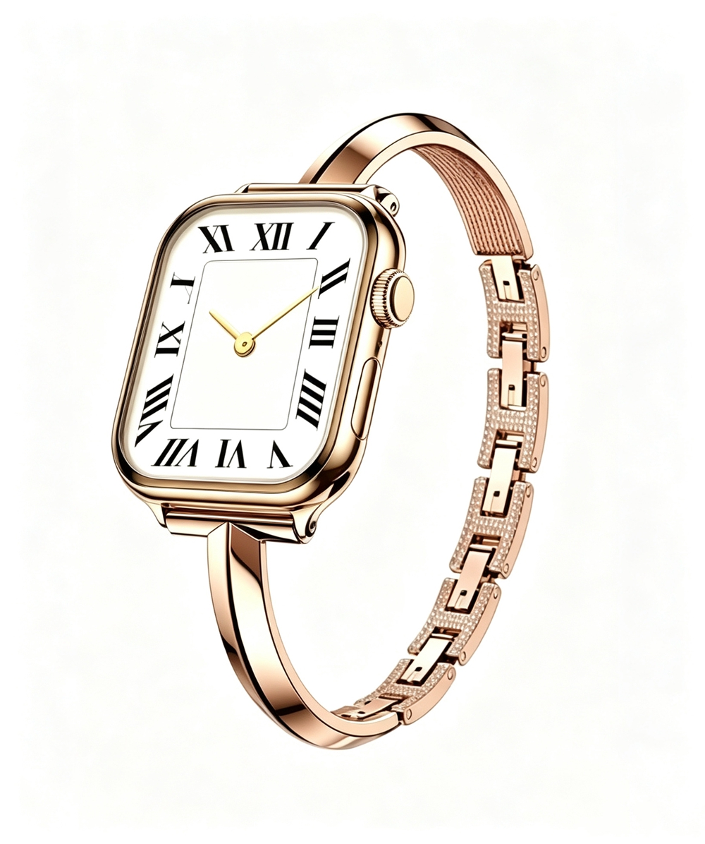 애플워치 여성용 고급 스테인리스 스틸 팔찌 스트랩 (시 - Luxury Watch Ap 리뷰 및 가격