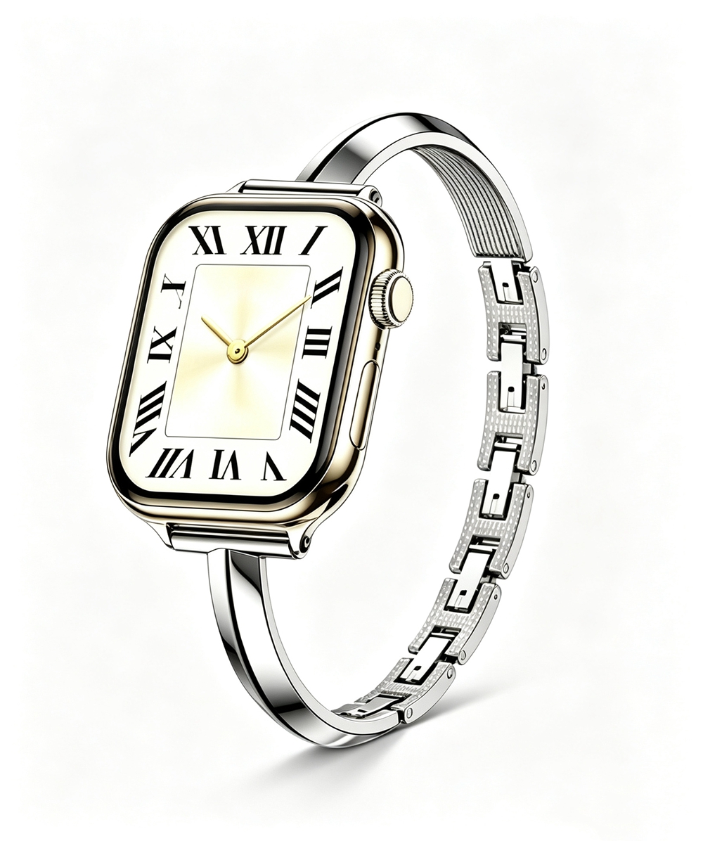 애플워치 여성용 고급 스테인리스 스틸 팔찌 스트랩 (시 - Luxury Watch Ap 리뷰 및 가격