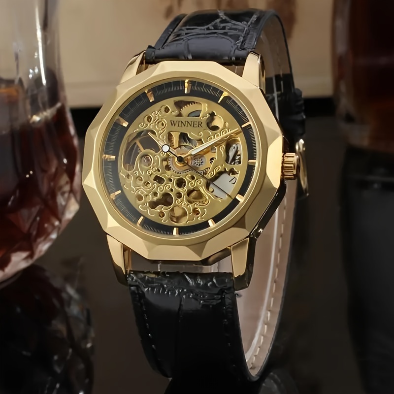 최고급 명품 남성용 기계식 시계, 스켈레톤 디자인, 가 - Luxury Watch Class 리뷰 및 가격