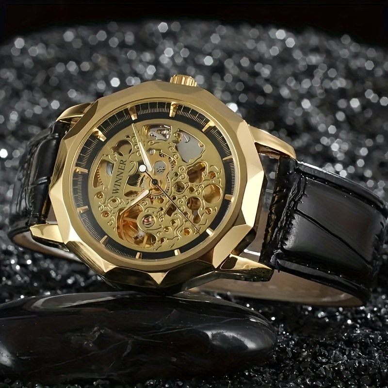 최고급 명품 남성용 기계식 시계, 스켈레톤 디자인, 가 - Luxury Watch Class 리뷰 및 가격