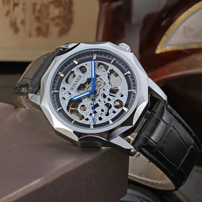 최고급 명품 남성용 기계식 시계, 스켈레톤 디자인, 가 - Luxury Watch Class 리뷰 및 가격