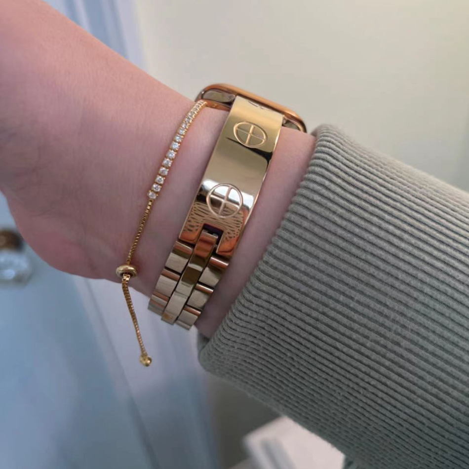 Apple 시계 밴드 용 고급 스테인레스 스틸 스트랩  - Luxury Watch Ap 리뷰 및 가격