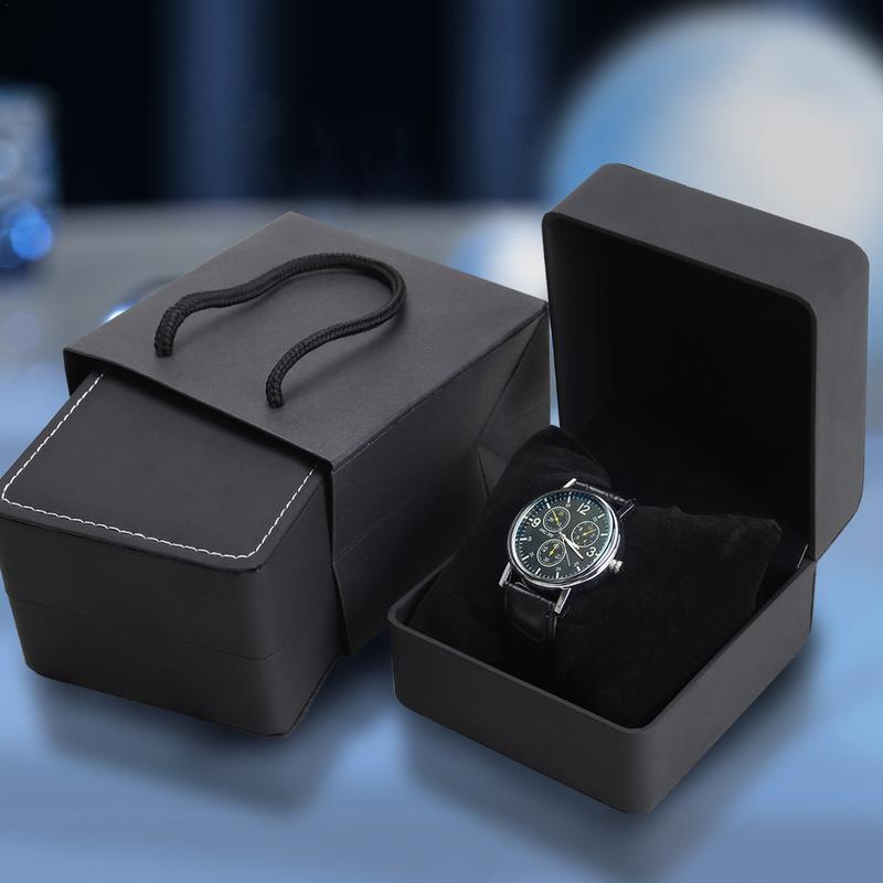 럭셔리 가죽 시계 보관 상자 여행 단일 시계 케이스 시 - Luxury Watch Case Travel 리뷰 및 가격