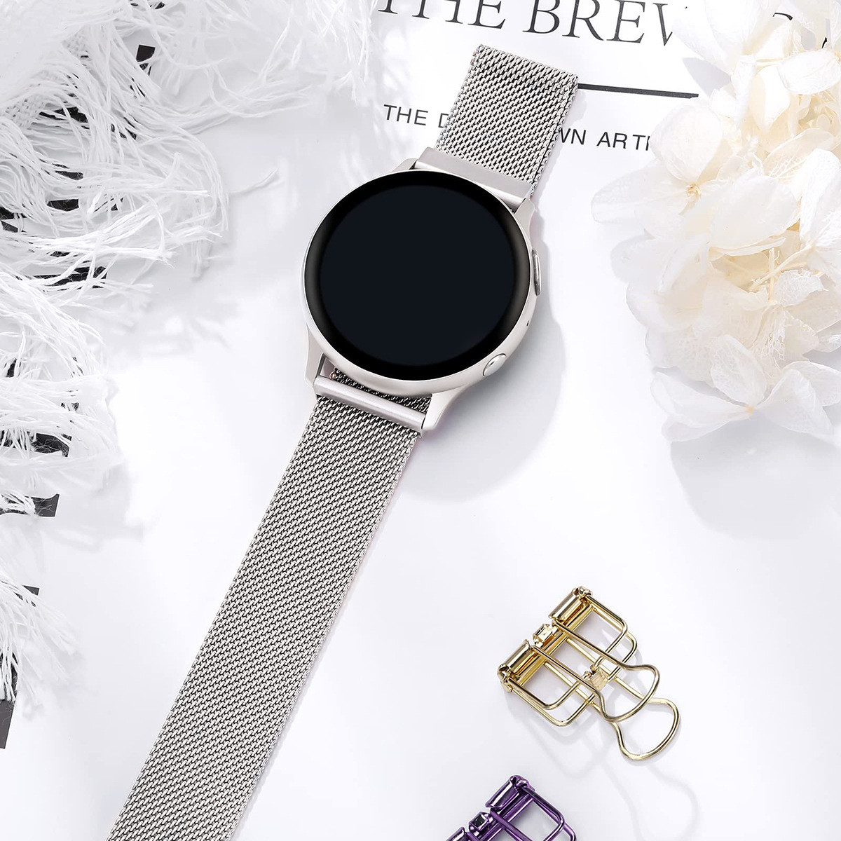 여성용 패션 워치 밴드, 삼성 갤럭시 워치 4, 6,  - Luxury Watch Galaxy 리뷰 및 가격
