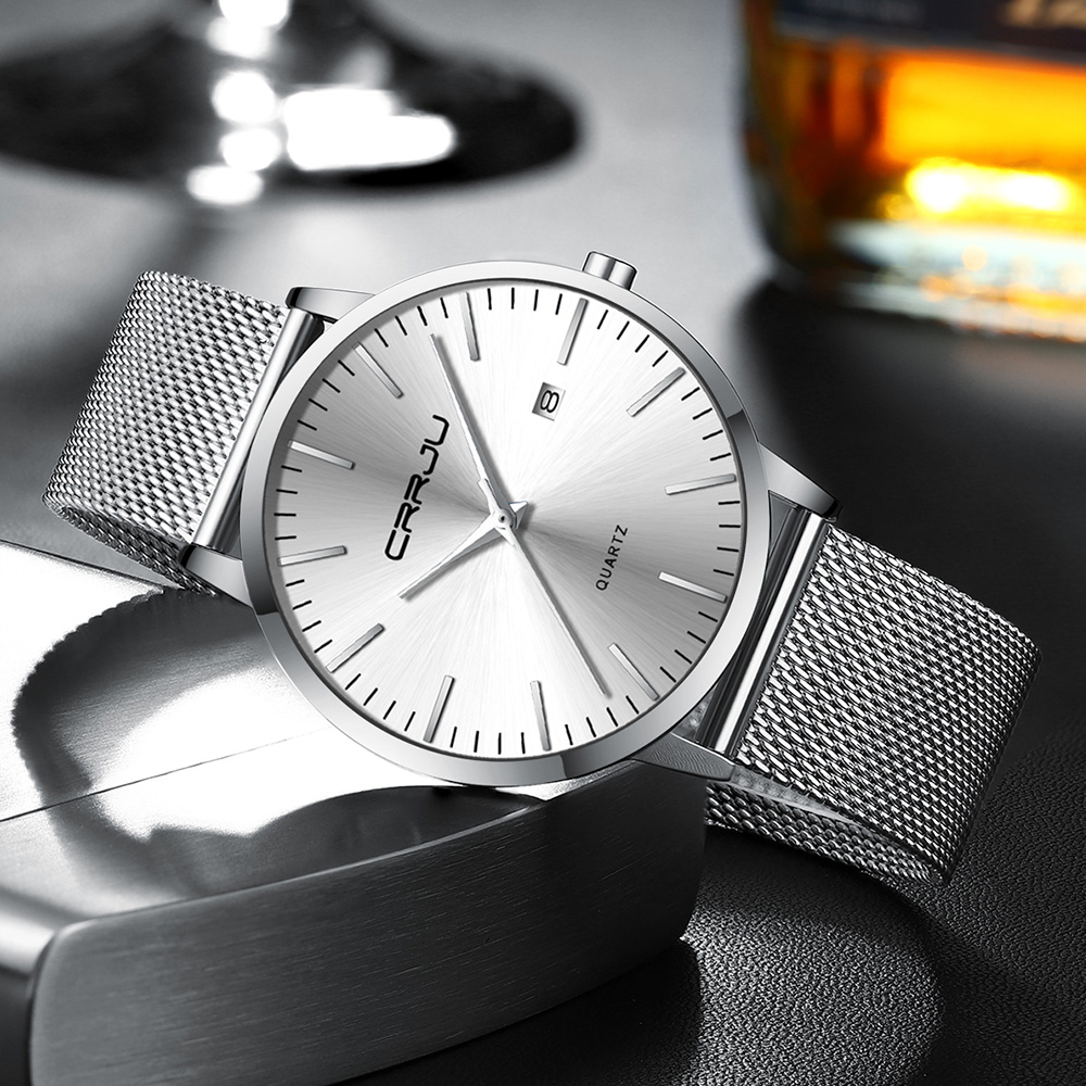 CRRJU 새로운 패션 남성 시계 톱 브랜드 럭셔리 스 - Luxury Watch Maker 리뷰 및 가격