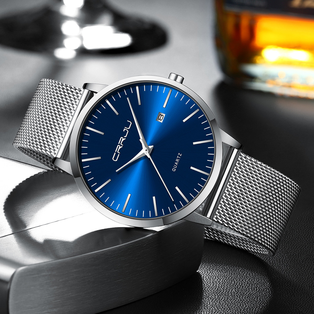 CRRJU 새로운 패션 남성 시계 톱 브랜드 럭셔리 스 - Luxury Watch Maker 리뷰 및 가격