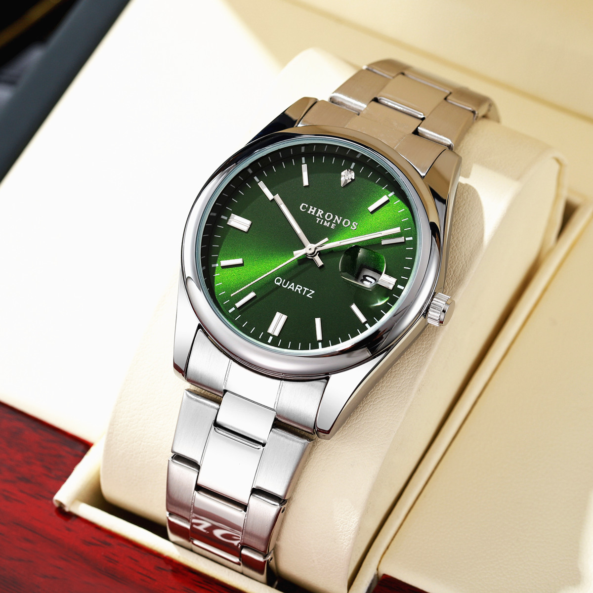 CHRONOS 최고 브랜드 럭셔리 남자 손목 시계 방수 - Luxury Watch Ap 리뷰 및 가격