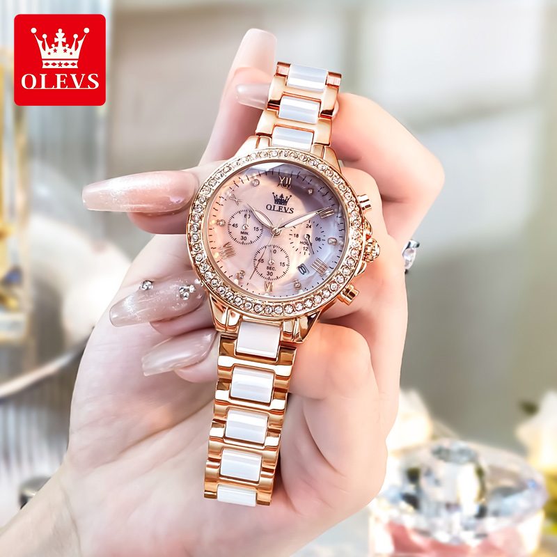 OLEVS 9999 여성 시계 브랜드 오리지널 우아한  - Luxury Watch Time 리뷰 및 가격