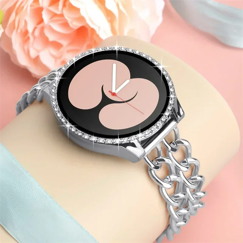 삼성 갤럭시 워치용 메탈 밴드, 클래식 럭셔리 링크 팔 - Luxury Watch Galaxy 리뷰 및 가격