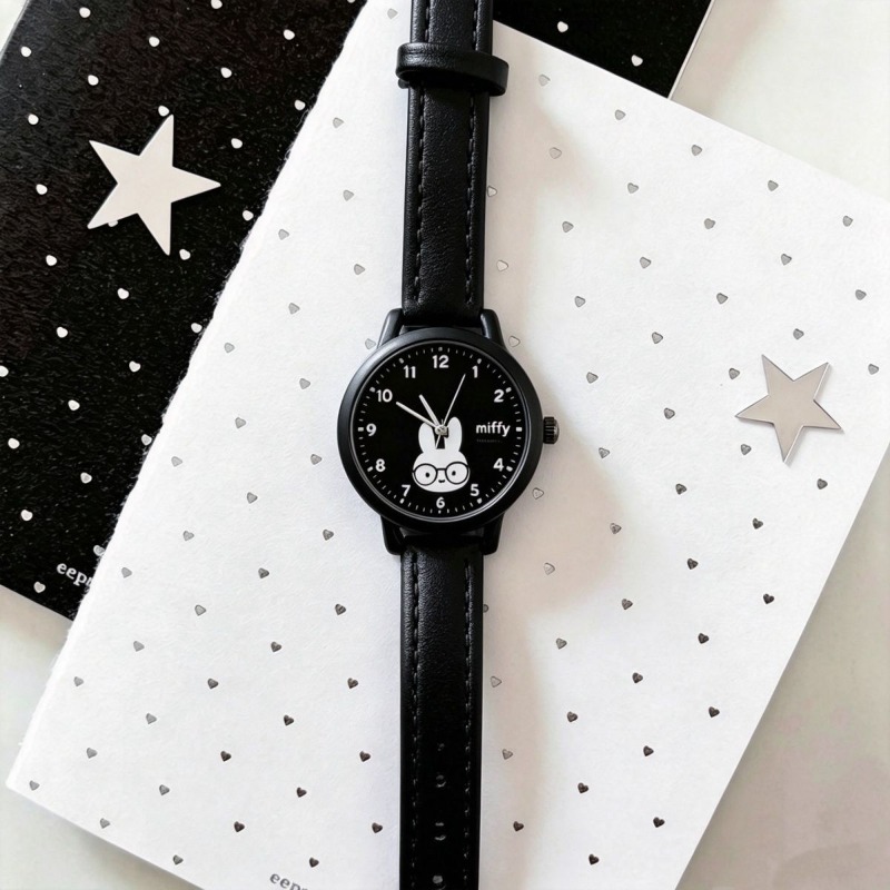 귀여운 미피 쿼츠 손목시계 아날로그 시간 표시 독특한  - Luxury Watch Time 리뷰 및 가격