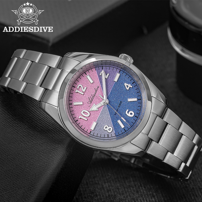 ADDIESDIVE 여성용 사파이어 글래스 시계 새로운 - Luxury Watch Time 리뷰 및 가격