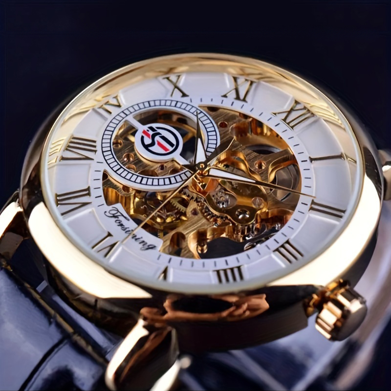 포르시닝 3D 로고 디자인 속이 빈 각인 블랙 골든 케 - Luxury Watch Brands Logo 리뷰 및 가격