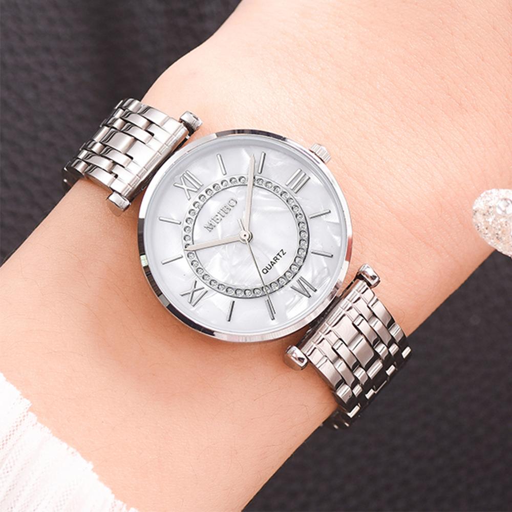 럭셔리 크리스탈 여성 팔찌 시계 톱 브랜드 패션 다이아 - Luxury Watch Diamond 리뷰 및 가격