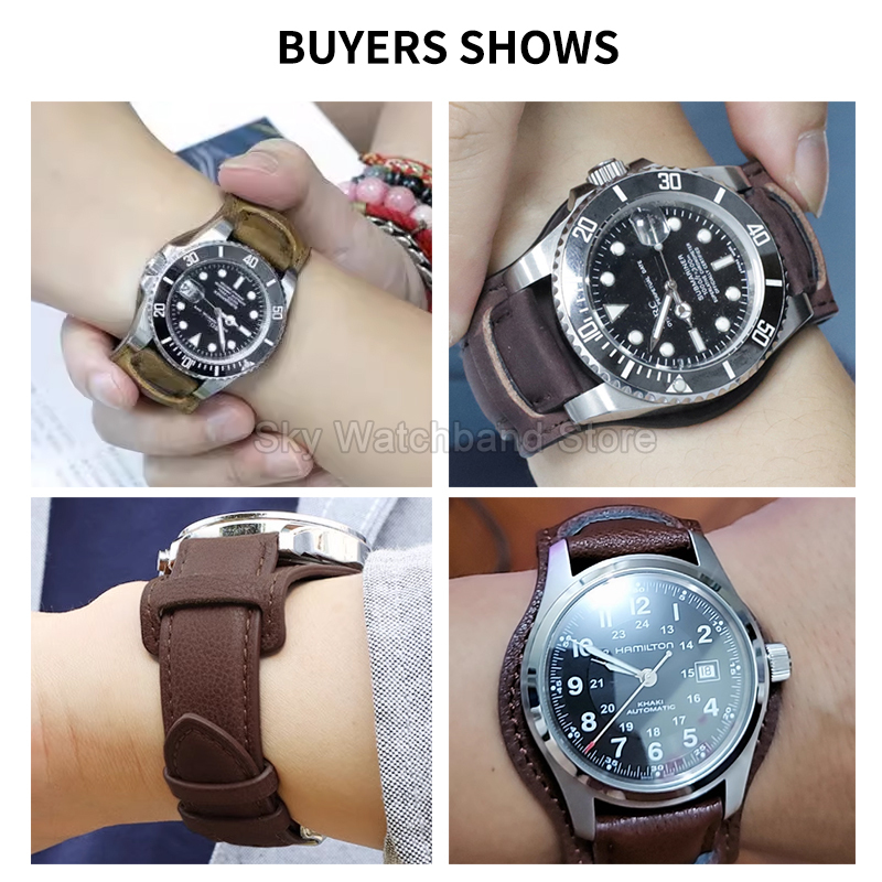 헤드 레이어 크레이지 호스 가죽 시계 액세서리 18 2 - Luxury Watch Class 리뷰 및 가격