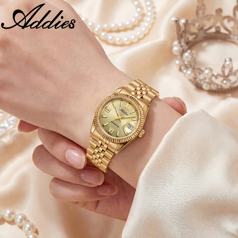 Addies 럭셔리 여성 시계 사파이어 크리스탈 스테인 - Luxury Watch Time 리뷰 및 가격