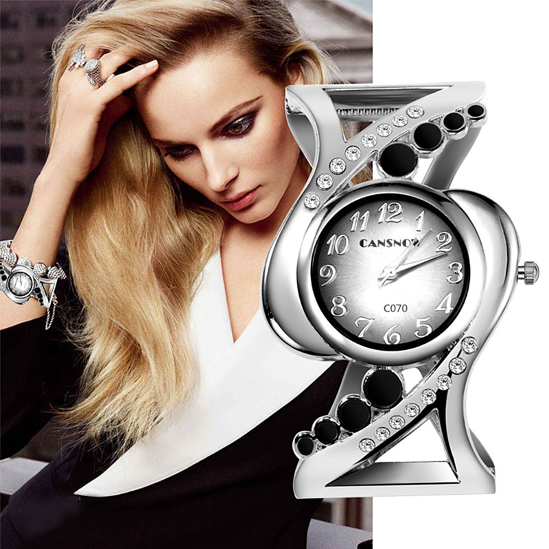 여성 팔찌 손목 시계, 크리스탈 럭셔리 숙녀 쿼츠 시계 - Luxury Watch Diamond 리뷰 및 가격