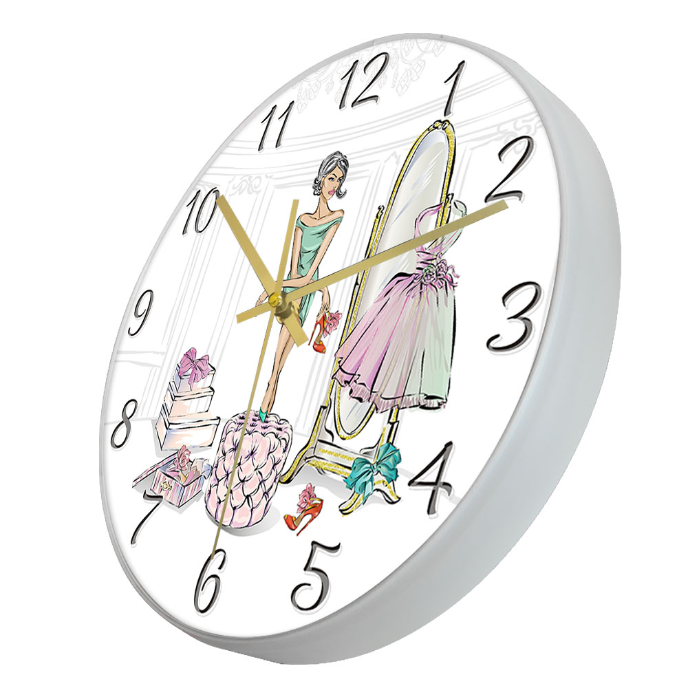 글래머 패션 소녀 Toggery 침묵 벽시계 럭셔리 뷰 - Luxury Watch Boutique 리뷰 및 가격