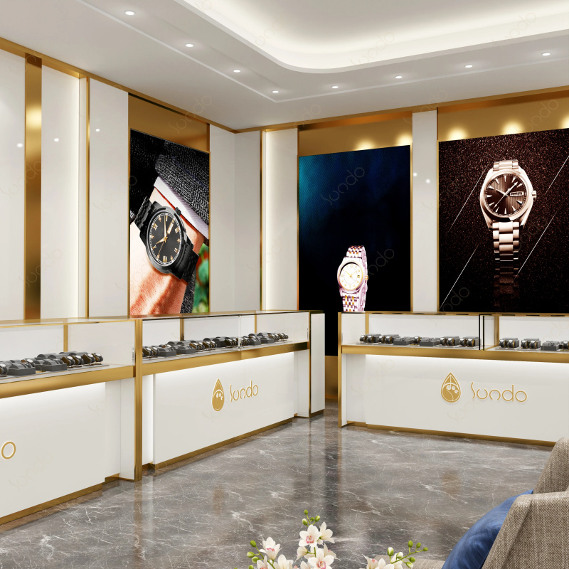 맞춤형 프리미엄 고급 스테인리스 스틸 & 강화유리 시계 - Luxury Watch Boutique 리뷰 및 가격