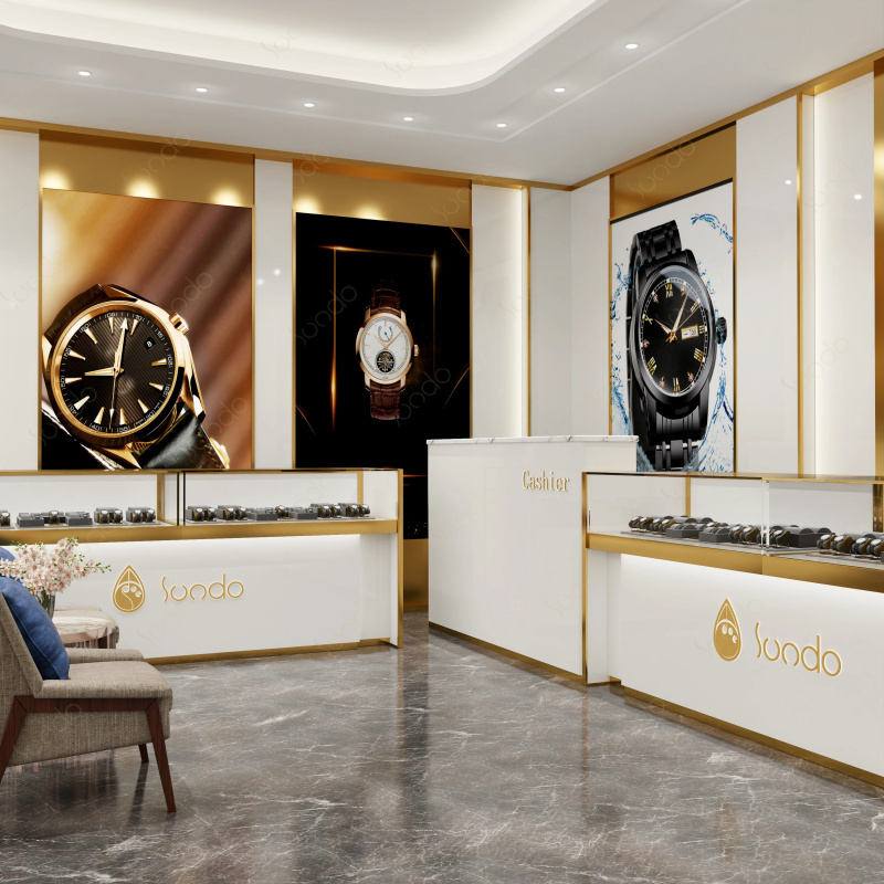 맞춤형 프리미엄 고급 스테인리스 스틸 & 강화유리 시계 - Luxury Watch Boutique 리뷰 및 가격
