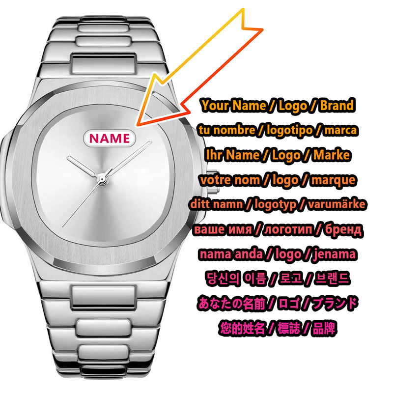커스텀 로고 남성용 쿼츠 시계 미니멀리스트 스테인리스  - Luxury Watch Brands Logo 리뷰 및 가격