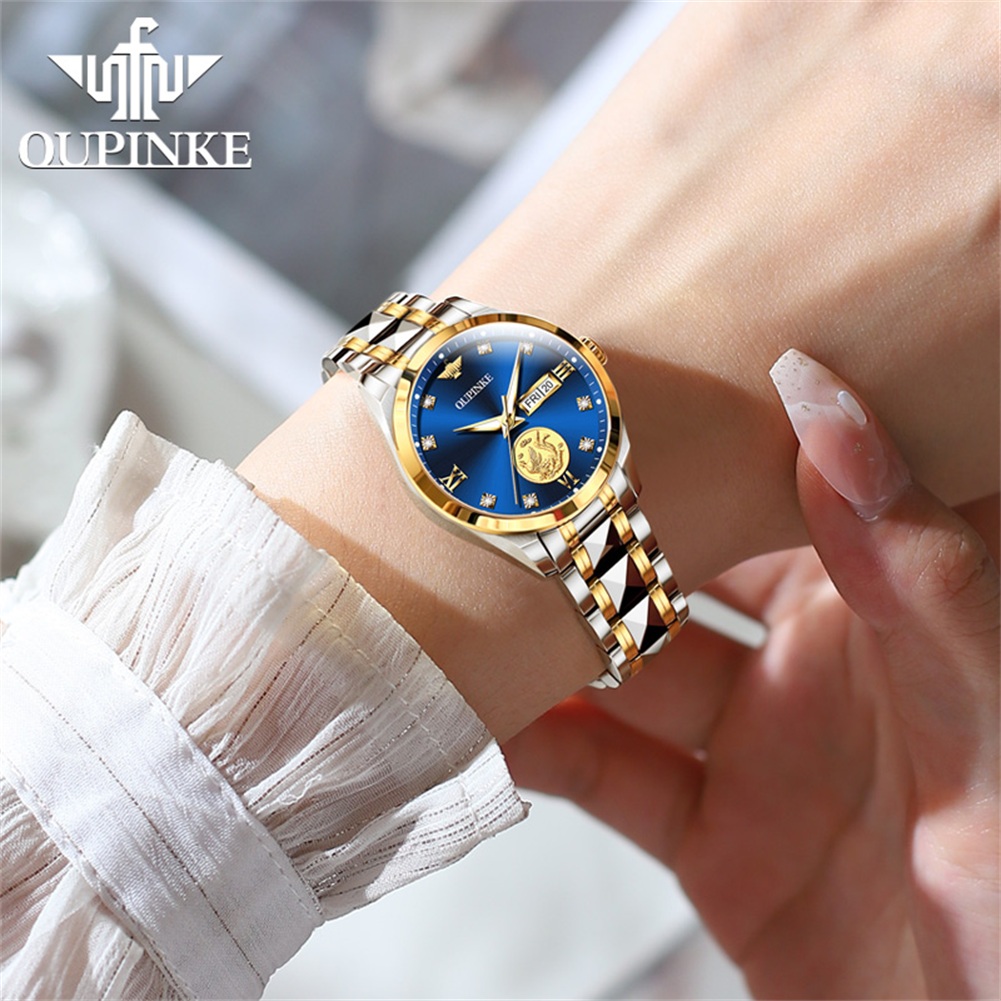 OUPINKE 여성용 시계 우아한 럭셔리 최고 브랜드  - Luxury Watch Brands Logo 리뷰 및 가격