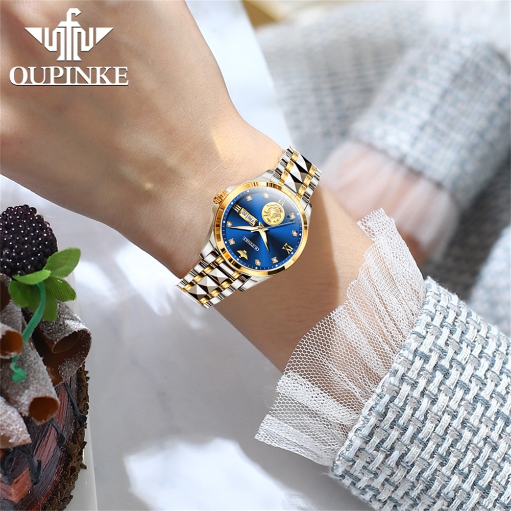 OUPINKE 여성용 시계 우아한 럭셔리 최고 브랜드  - Luxury Watch Brands Logo 리뷰 및 가격