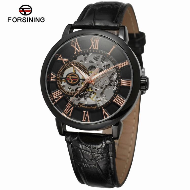 2019 3D 로고 디자인 할로우 각인 블랙 골드 케이 - Luxury Watch Brands Logo 리뷰 및 가격